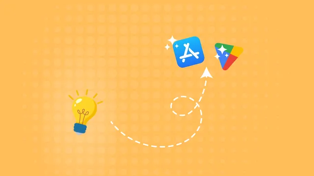 Complete mobile app development workflow from idea validation through App Store and Google Play launch