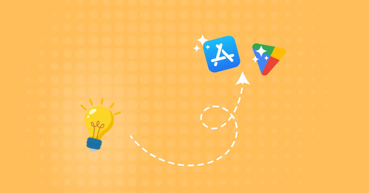 Complete mobile app development workflow from idea validation through App Store and Google Play launch